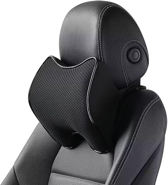 Car Neck Support Pillow,Car Neck Pillow for Relieving Neck Fatigue 100% Soft Memory Foam,Ergonomic Design