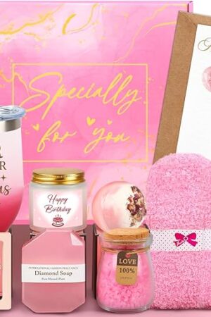 Birthday Gifts for Women, Self Care Gifts Happy Birthday Gifts for Women Relaxing Spa Gift Basket Not A Day Over Birthday Gift Ideas for Woman Happy Birthday Gift for Her, Mom, Wife, Sister, Friend