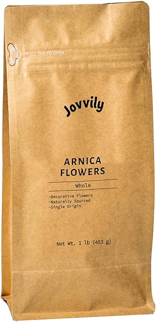 Arnica Flowers - 1lb - Dried Whole Flowers - Salves & Poultices- Decorative Flowers - Leopard's Bane
