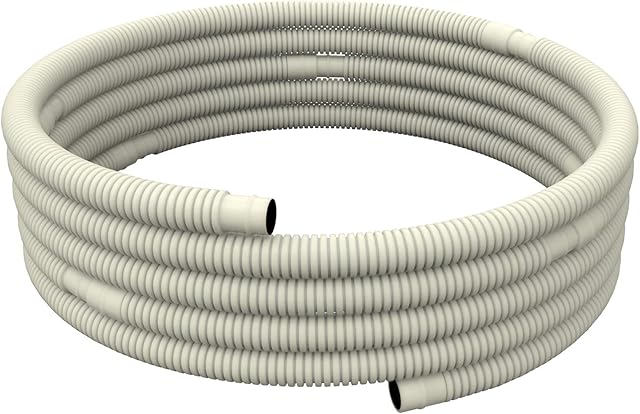 AC Water Drain Hose Flexible for Universal Ductless Mini-Split Air Conditioner Heat Pump System (26ft)