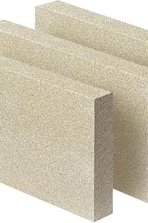 Woodstove Firebricks, Fire Bricks, Size 9" X 4-1/2" X 3/4", High Temperature Resistant Fire Bricks Replacement for Wood Stoves, 3 Pieces
