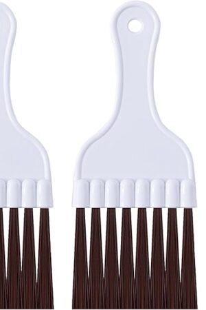 3Pcs AC Fin Comb Straightener Coil Cleaning Brush Kit ac Condenser Coil CleanerEvaporator Coil Brush Air Conditioner Brush Radiator Fin Cleaner Ac Comb Tool