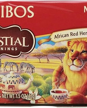 Celestial Seasonings Madagascar Vanilla Red Tea Bags - 20 Count (Pack of 20)