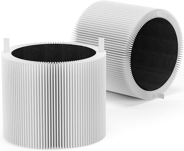 2 Pack Mini Max Replacement Filter Compatible with Blueair Blue Pure Mini Max Air Purifiers, Activated Carbon FMINI filter