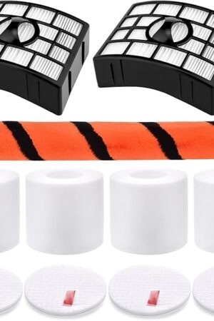 Artriase Filter Replacement for Shark APEX DuoClean Lift-Away Vacuum Parts Filters AZ1000W AZ1000 AZ1002 AX950 AX951, Compare to Part XFF650 & XHF650 & 1173FT950