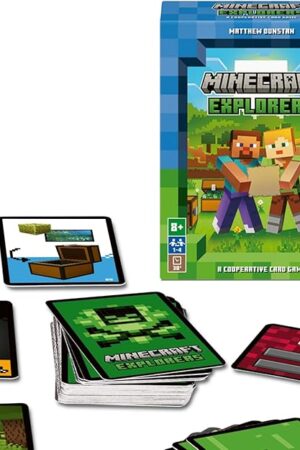 The Ravensburger 21580 Minecraft Explorers - Cooperative Card Game for 2-4 People Ages 8 and up