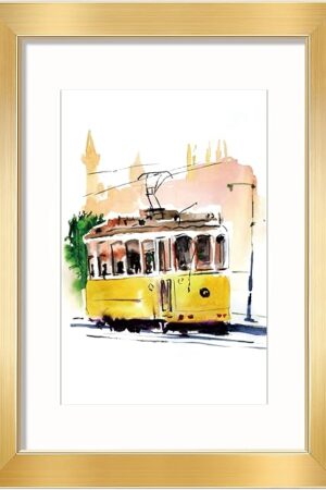 Annecy 5x7 Picture Frames (1 Pack, Gold), Simple Designed Photo Frame, For Pictures 5x7 for Wall Mounting, Classic Simple Home Office Decor