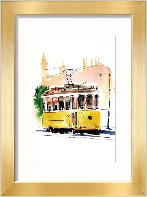 Annecy 5x7 Picture Frames (1 Pack, Gold), Simple Designed Photo Frame, For Pictures 5x7 for Wall Mounting, Classic Simple Home Office Decor