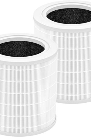 A2001 Replacement Filter, Compatible with A2001 Air Purifier, 3-in-1 High Efficiency Filtration, Compared Part #AF-2001, 2 Pack