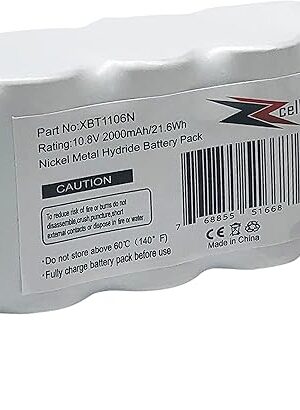 Battery Replacement for Shark XBT1106N Freestyle Navigator SV1110, SV1110N, SV116N, SV1106N, SV11O6N Original Part Number XBT1106N (Please Check)