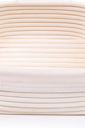 Bread Proofing Baskets Set of 2, Banneton Shaped Dough Proofing Bowls starter kit sourdough bread baking supplies Bread (set 2 10"x6")