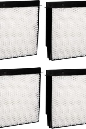 1040 Essick Humidifier Wick Filter for AIRCARE Air Humidifier B23 DP3 B40 B40-C 3D6-100 5D6-700 7D6-100 B23-710 B23-810 D46-720 CM330 500 700 3000 Series Fit MoistAir Models: MA-0300 MA-0500-4 Pack