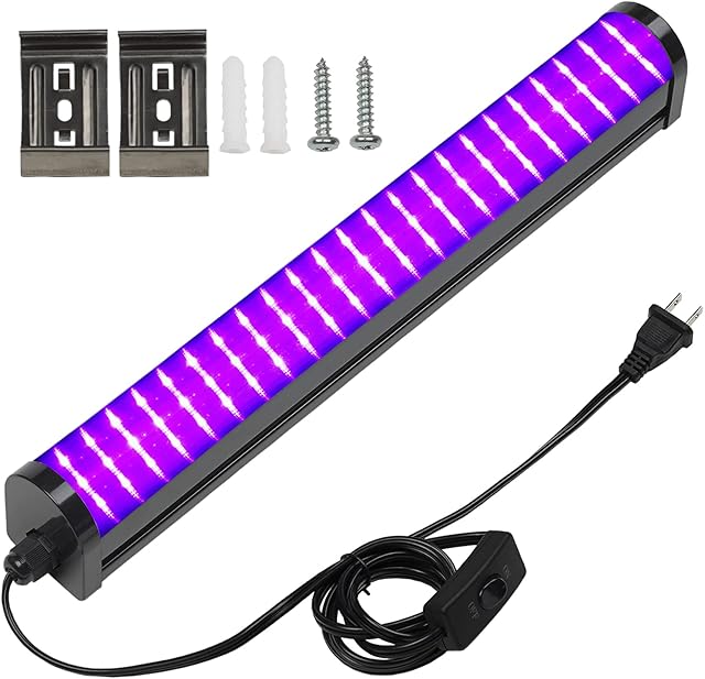 25W LED Black Light Bar 72 UV Big LED Chip