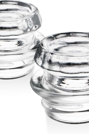 Coffee Percolator Glass Top Replacement for Coletti, Coleman, Gsi, Eurolux, Stansport, Texsport Percolators, Percolator Coffee Filters Replacemnt Transparent Glass Top, Coffee Filter Knob, 2 Pcs