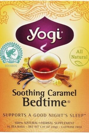 Yogi Tea, Soothing Caramel Bedtime, 16 Count