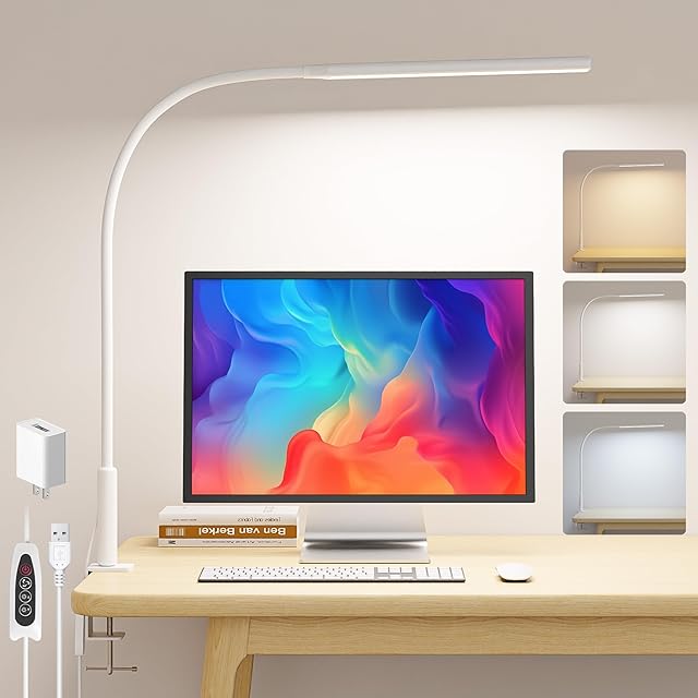 Desk Lamp Table Lamp White Pro