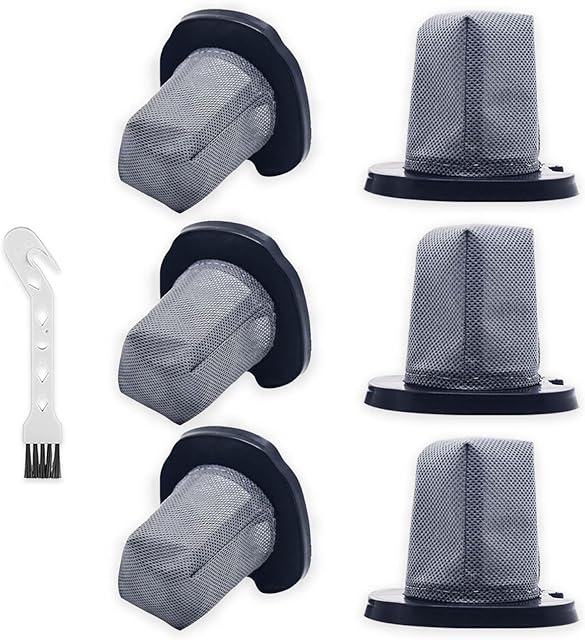 6 Pack CH701 Vacuum Filters Replacement Compatible with Shark Cyclone PET Handheld Vacuum CH701, CH701C, CH700WM, CH700, Compare to Part XDCFCH700