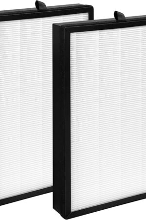 2-Pack H05 Replacement Filter Compatible with HIMOX H05 Purifier Only, 3-in-1 Filtration Filter