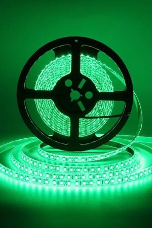 600 LEDs Light Strip Waterproof, SUPERNIGHT 16.4FT Green LED Rope Lighting Flexible Tape Decorate for Bedroom Boat Car TV backlighting Holidays Party (Green)