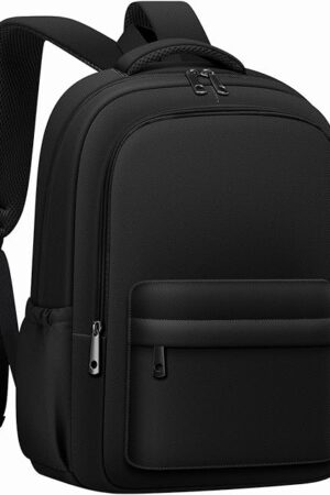 Aesthetic Cute Backpack for School Kids Bookbags Student Black Backpacks for Teen Girls Preppy Casual Middle School Bag