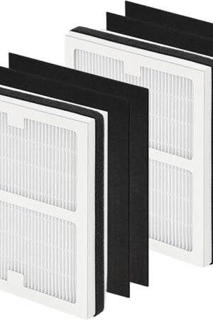2 Pack Replacement Filters - B - for Idylis Air Purifiers IAP-10-125 IAP-10-150, IAP-10-050, IAPC-40-140, AC-2125, AC-2126, IAP 10 125, Part# IAF-H-100B
