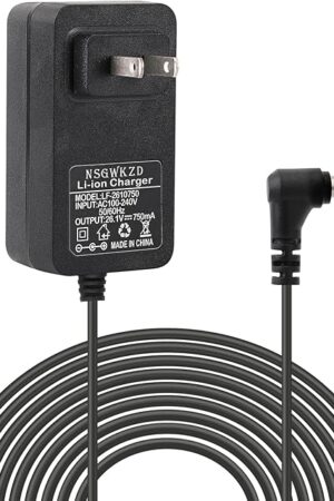 Charger Replacement for Dyson V7 V8 V6 SV03 SV04 Motorhead Cordless Vacuum 21.6V Battery, 26.1V Power Adapter Charging Cord 6 Feet