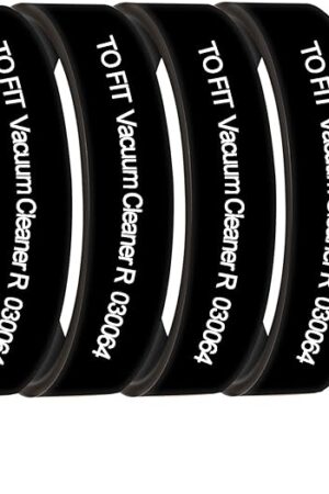4 Pack Vacuum Belts Replacement for Oreck XL 0300604 Upright Vacuum Cleaner, fits Model: U2000R,XL2000HH,XL2100RS,XL2200RS,XL2330HS,XL010-0604,XL0100604,0300604