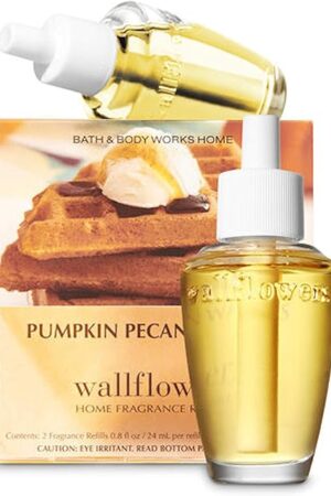 Bath and Body Works Pumpkin Pecan Waffles Wallflowers Box of 2 Refills
