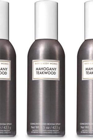 Bath & Body Works Mahogany Teakwood Room Spray - Lot of 3