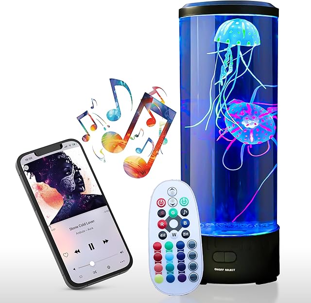 Brewish Jellyfish Lamp 20W 16 Color Changing