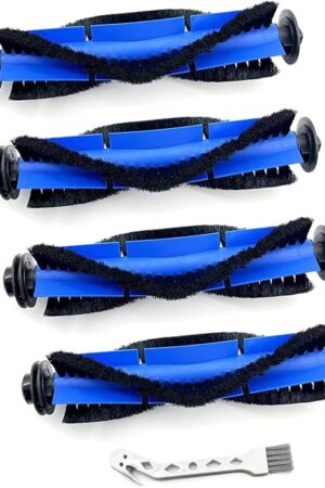 4 Pack Replacement Parts Rolling Brush Compatible with Eufy RoboVac 11S, 30C, G30, 30, 11S MAX, 30C MAX, 15T, 15C, 12, 35C, 15C MAX, G30, G30 Edge Robotic Vacuums