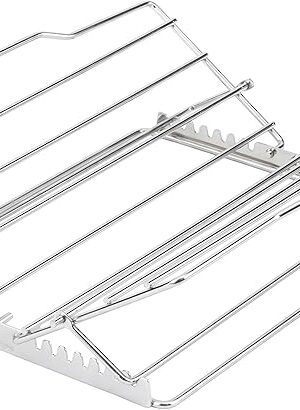 BRADSHAW INTERNATIONAL 23803 Chrome Adjustable Roast Rack