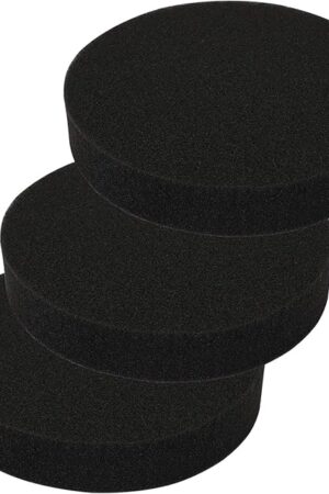 Vacuum Filter Compatible with Bissell 1608225, Pre-Motor Filter for PowerEase, PowerForce, PowerClean, Powerforce, PowerGlide Vacuums. Also Compatible with Eureka DCF-26 Vacuums (3 Pack)