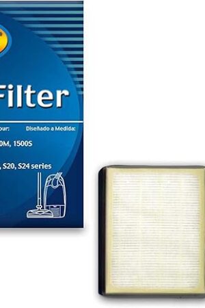 EnviroCare Replacement HEPA Vacuum Filters for Riccar: RF15, 1500P, 1500M, 1800S and Simplicity: S24, S20, S18 2 Filters