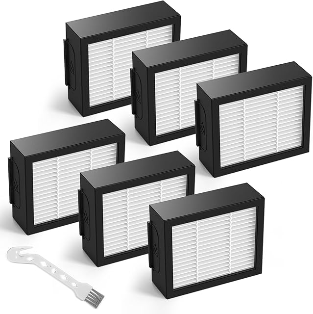 Combo 10 Max/ j9+/ j7+ HEPA Filters ONLY Compatible With i-Robot Roomba Combo 10 Max, Combo j9+, Combo j7+ Robot Vacuum (??? ??? ????????? j7/ j7+/ j9/ j9+)