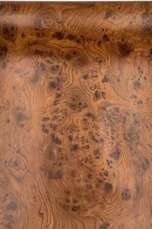 Yifely Brown Wood Grain Furniture Paper PVC Self-Adhesive Shelf Liner Locker Door Sticker 17.7 Inch by 9.8 Feet