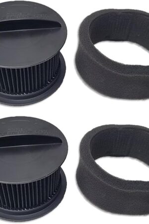 2 32R9 Filters for Bissell Power Force - Helix Turbo - Powergroom - Easy Vac Bagless Upright Vacuum Cleaner. Inner and Outer Circular Filter Set. Part # 203-7913 60461 2037913 Style 16