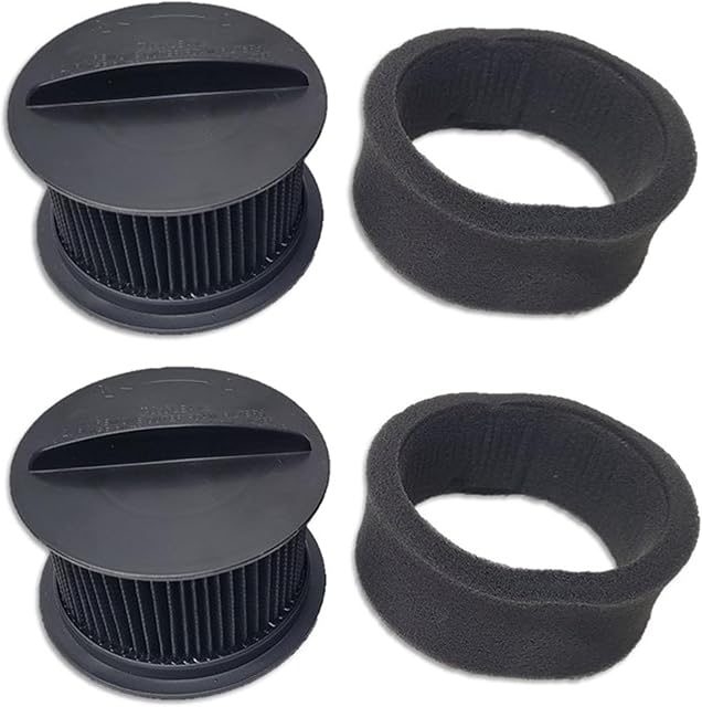 2 32R9 Filters for Bissell Power Force - Helix Turbo - Powergroom - Easy Vac Bagless Upright Vacuum Cleaner. Inner and Outer Circular Filter Set. Part # 203-7913 60461 2037913 Style 16
