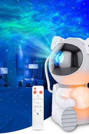 Astronaut Galaxy Projector Star Projector White