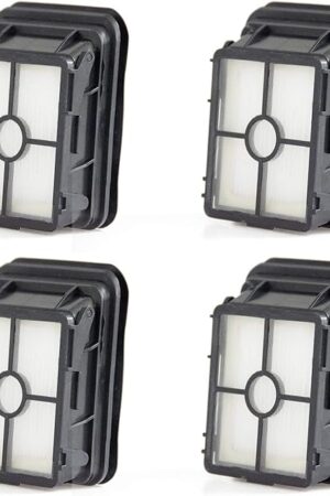 4 Pack 1866 Replacement Filters Compatible with Bissell Crosswave 1785 3888A 2551 & Crosswave Pet Pro 2306 & 2554 2596 CrossWave Cordless Max & Crosswave HydroSteam 35151 3518 Wet Dry Vacuum Cleaner