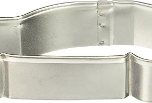 CybrTrayd Race Car Cookie Cutter, Silver