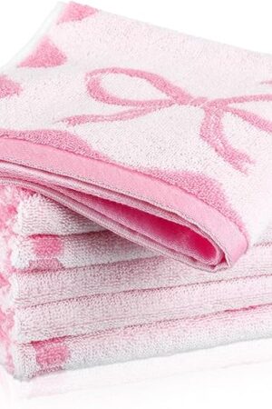 Coume 6 Pcs Washcloths 100% Cotton 13" x 13"