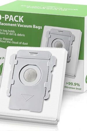 20 Pack Vacuum Bags for iRobot Roomba i7 i7+ i8 i8+ i3 i3+ i4 i4+ i6 i6+ j7 j7+ s9 s9+, i and s and j Series Clean Base Automatic Dirt Disposal Bags