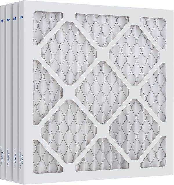 Air Filters 14''x14''x1'', MERV 8 Dust Defense, MPR 600 Furnace Air Vents Filters - HVAC, AC Furnace Air Filter Replacement Set (Pack of 4),Actual Size: 13.75"x13.75"x0.75"
