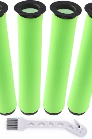 Artraise Air Ram Filter Replacement for Bissell AirRam 1984 Cordless Vacuum Parts Filter 2144 21448 19841 19844, AirRAM for Gtech Mk2 K9 Filters Cordless Vacuum Cleaner, part#1611215 (4 Pack Filters)