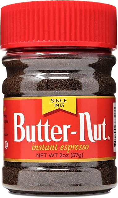 Butter-Nut Instant Espresso Coffee, 2 Ounce