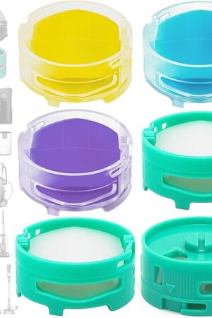 [6 Pack] Odor Neutralizer Technology Replacement Cartridges: Compatible with Shark AZ3000 AZ3002 HZ3000 HZ3002 HZ702 IZ862H IZ562H ZD550 ZU102 LA702 Vacuum Cleaner & Air Purifier - 1541FC3000 Mix