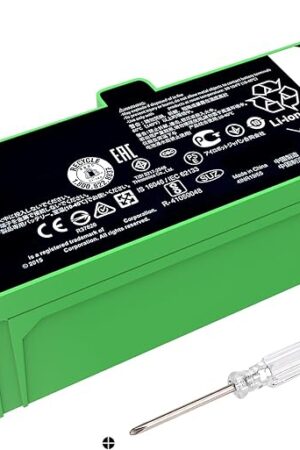 1800LI 1800mAh 26Wh Replacement Li-ion Battery Compatible with iRobot Roomba 531 532 535 550 552 560 570 595 614 620 640 652 660 670 680 760 761 780 790 801 860 880 890 960 966 980 4376392 14.4V