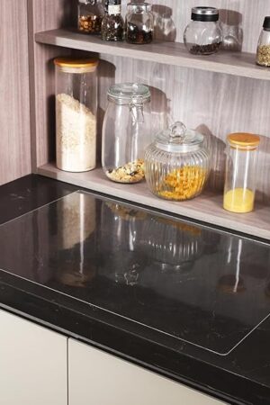 Clear Silicone Mat for Kitchen Counter, Waterproof Non Slip Countertop Protector Mat, Large Heat Resistant Silicone Place Mat, Silicone Table Mat, 23.42" *15.67"*1MM, Clear