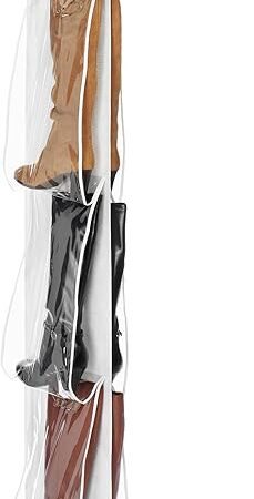 Whitmor Hanging Boot File - Hanging Storage for Men's and Woman's Boots - 3 Pair